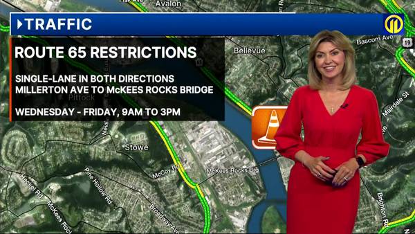 TRAFFIC: Route 65 Restrictions