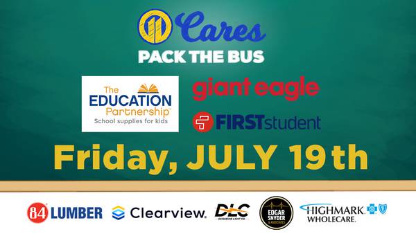 11 Cares ‘Pack the Bus’ event July 19 at Giant Eagle locations
