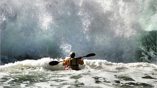 ‘I just kept going’: Iowa man rescued after kayak flips