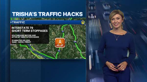 TRAFFIC: I-79 Southbound Stoppages