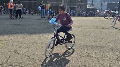 PHOTOS: Kids given bikes, helmets during event in Lawrence County