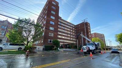 ‘It looked like a river’: Water main break at North Oakland condominium building causes damage