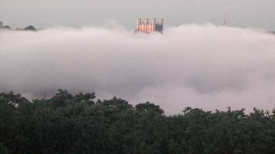 Foggy Monday morning, mild temperatures for early week