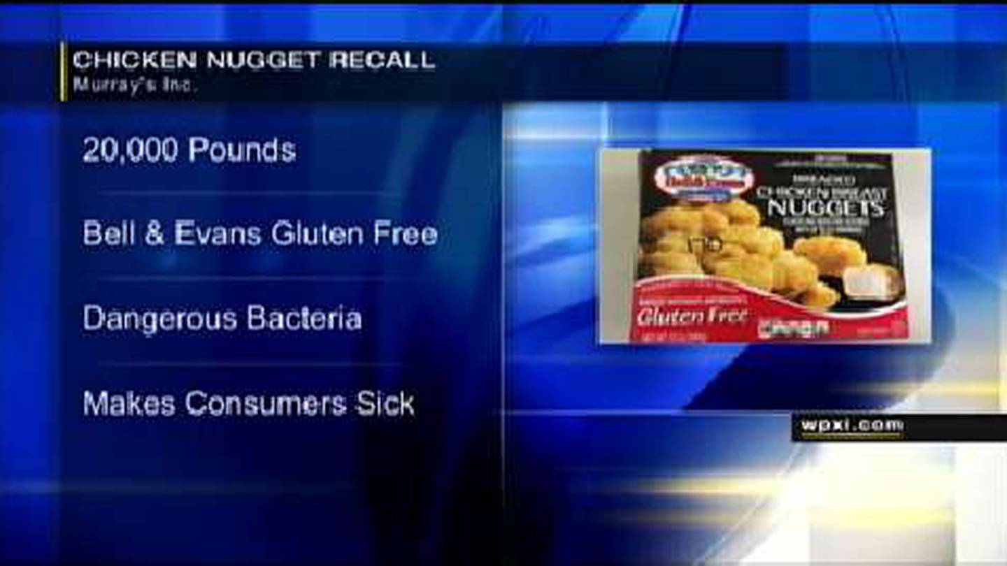 Murry's announces another large recall of Bell & Evans chicken nuggets