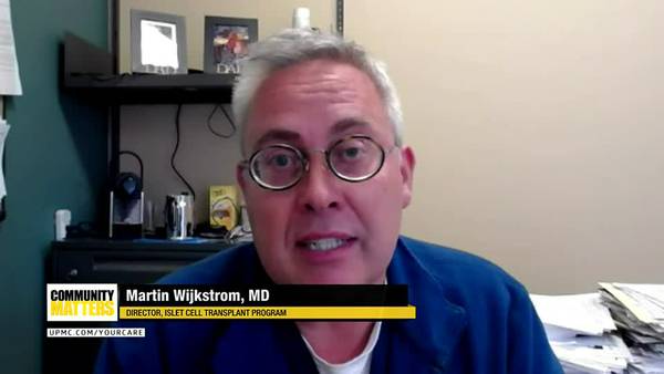 UPMC Community Matters: Dr. Martin Wijkstrom talks about organ transplants