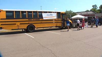 11 Cares Pack the Bus event raises more than $25,000 to support local classrooms