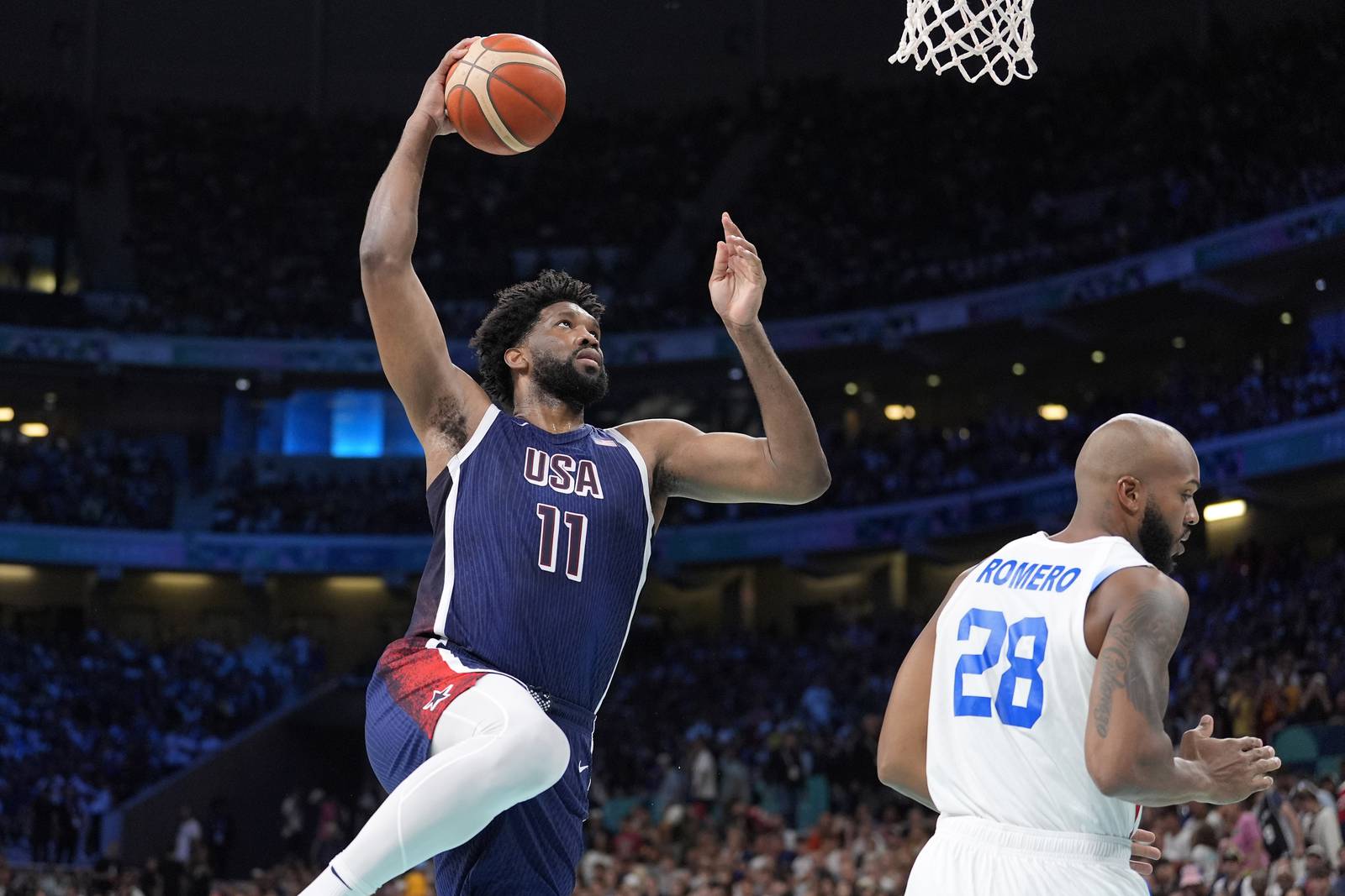 US rolls into Olympic quarterfinals as No. 1 seed, top Puerto Rico 104