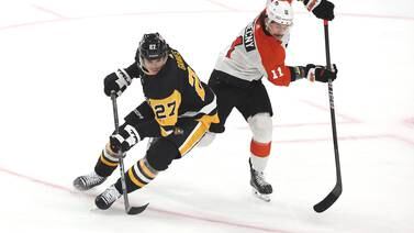 Outhustled, out of luck; Penguins lose to Flyers, 4-3, in shootout
