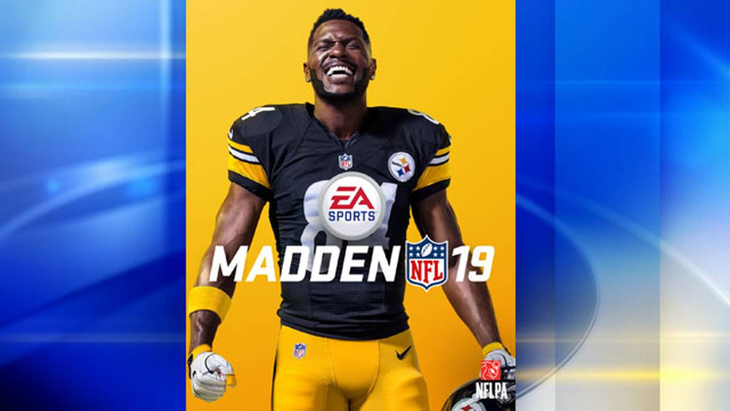 Pittsburgh Steelers' WR Antonio Brown Graces the Madden NFL 19