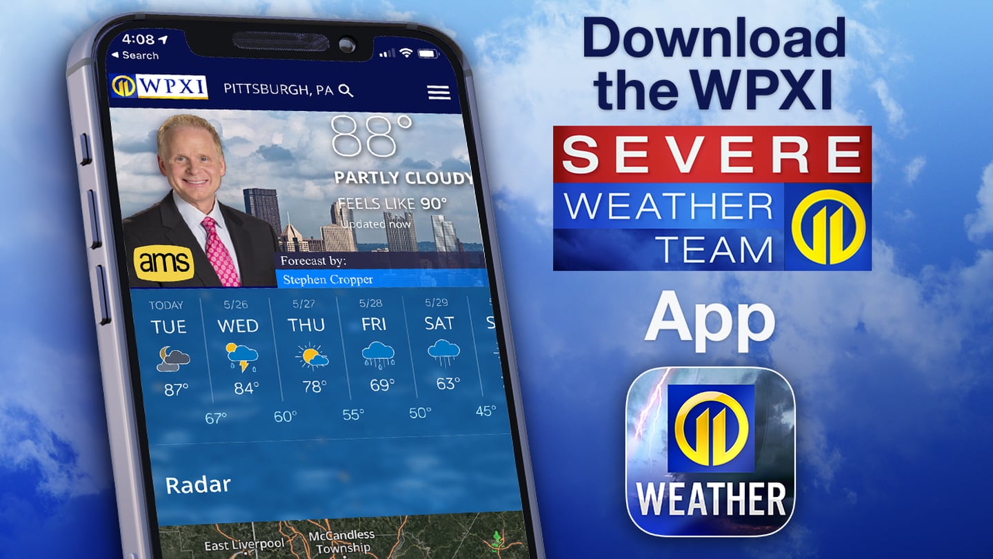 Here’s how to download the WPXI Weather App so you’re prepared for the