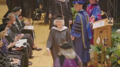 84-year-old woman graduates from Carlow University with master’s degree
