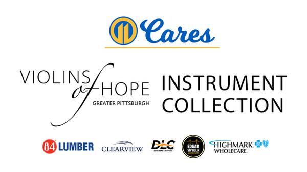 11 Cares Violins of Hope Instrument Collection at WPXI