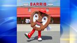 You could win a year’s supply of chocolate pretzels by helping name Sarris Candies’ new mascot