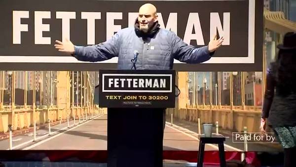 Fetterman returns to campaign trail at event held at Stage AE