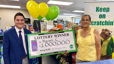 ‘Bittersweet’: Local woman wins $1M from scratch-off ticket 2 weeks before husband’s death