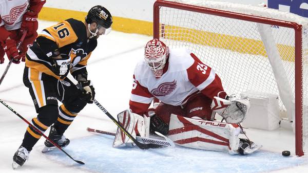 Walman scores in OT to lift Red Wings past Penguins, 5-4 