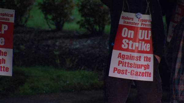 Dozens of Pittsburgh Post-Gazette workers go on strike