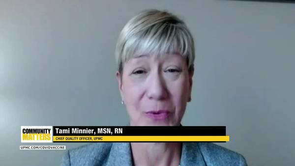UPMC Community Matters: Chief Quality Officer Tami Minnier talks about the importance of masking