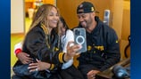 Russell Wilson, Ciara visit patients at UPMC Children's Hospital