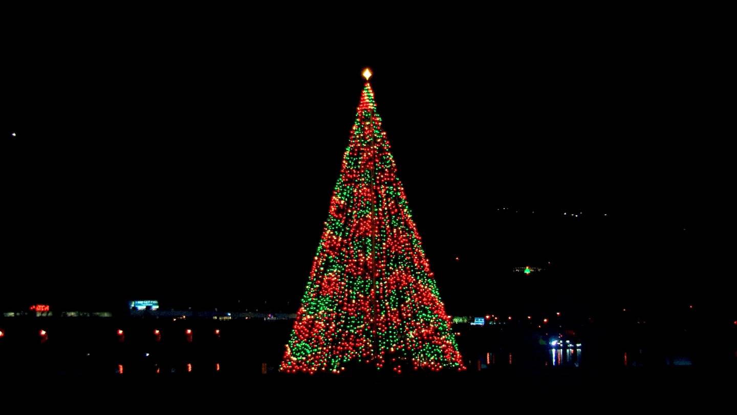 “新的假日象征：点国家公园圣诞树以新姿态回归本节日季节”
