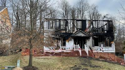 House in Marshall Township gutted after overnight fire