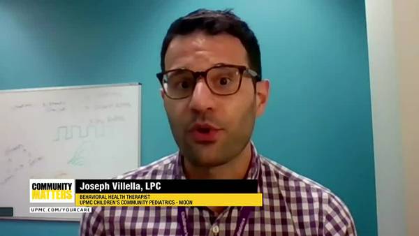 UPMC Community Matters: Dr. Joseph Villella talks about teen mental health