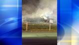 Medical examiner called to fiery truck crash on I-79