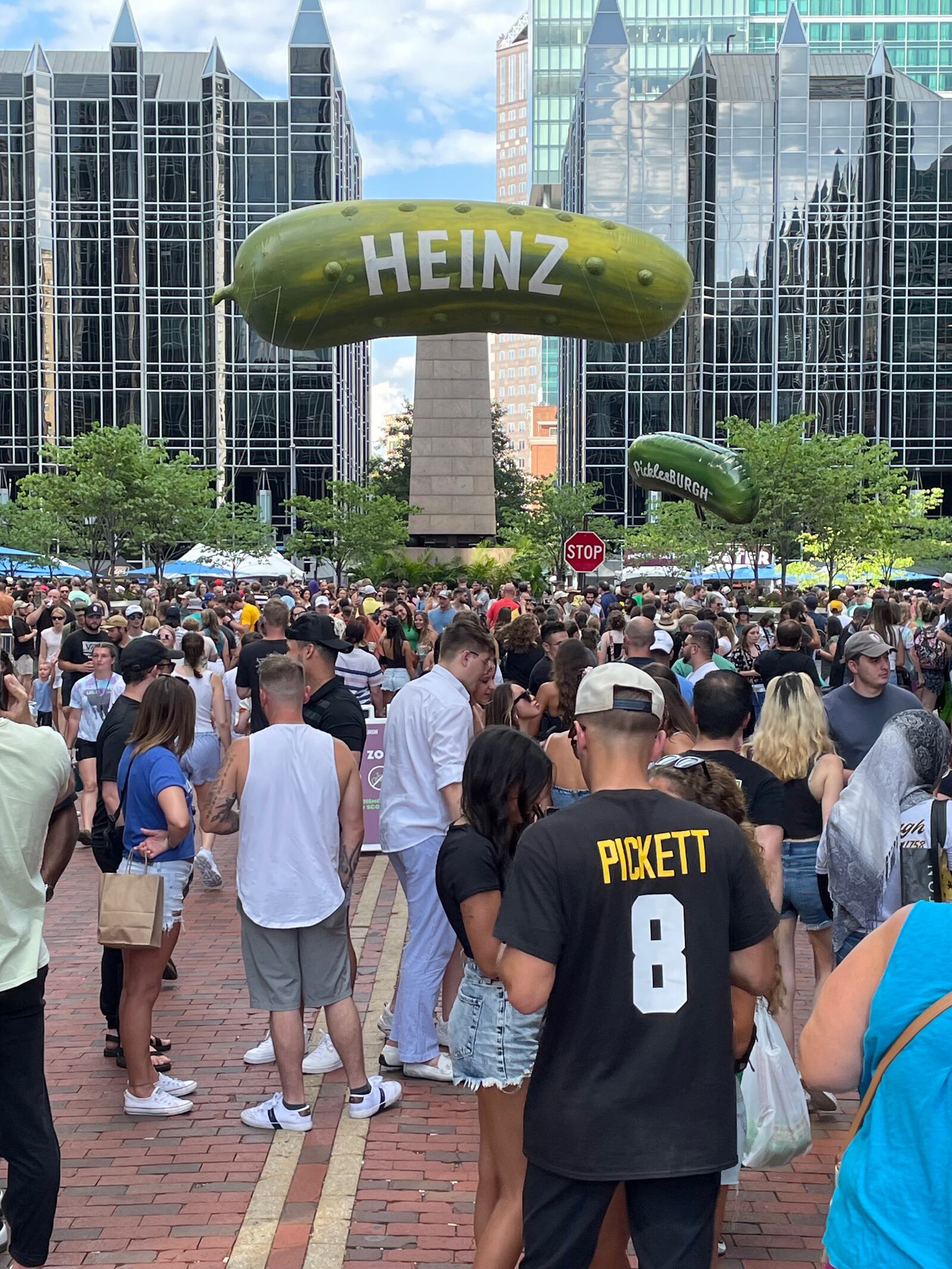 PHOTOS Thousands celebrate Picklesburgh 2023 in Downtown Pittsburgh WPXI