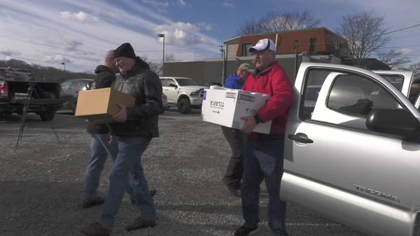 Food drive held in Westmoreland County to honor fallen police officers