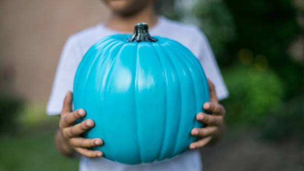 How a teal pumpkin can save a child's life this Halloween
