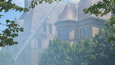 PHOTOS: Fire at Westinghouse Castle in Wilmerding
