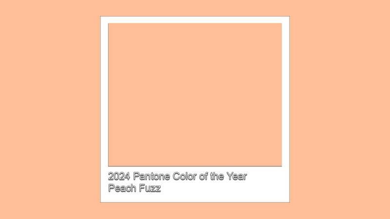 2024 Peach Fuzz