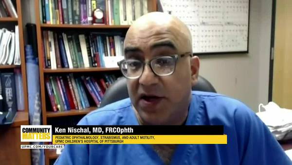 UPMC Community Matters: Dr. Ken Nischal talks about pediatric eye health