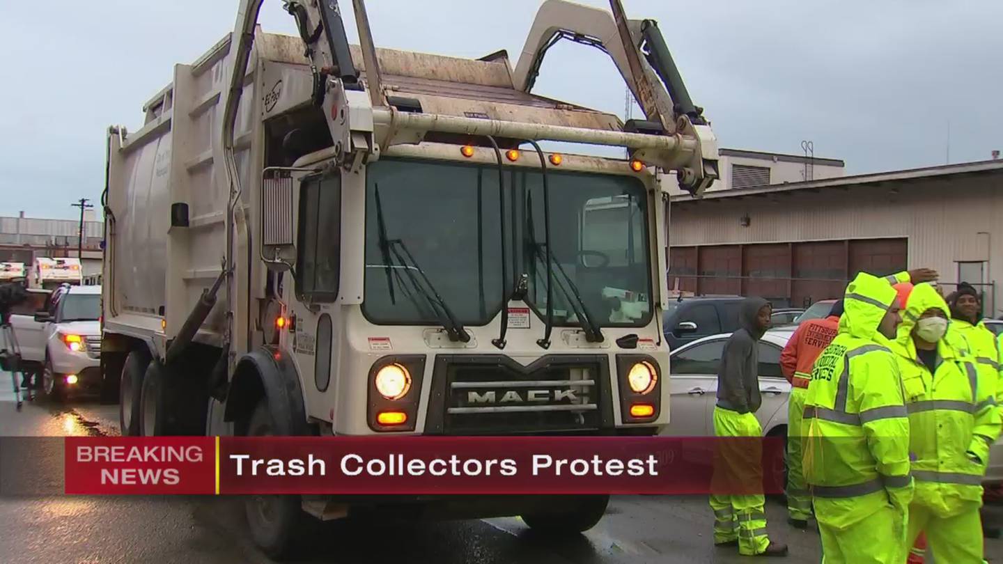 Pittsburgh garbage collectors refuse trash pickup Wednesday, claim lack