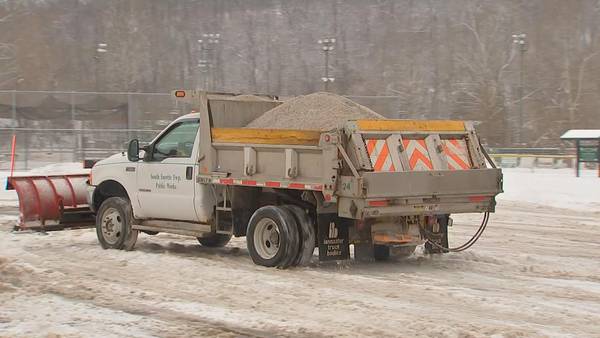 Snowstorm clean up in South Fayette