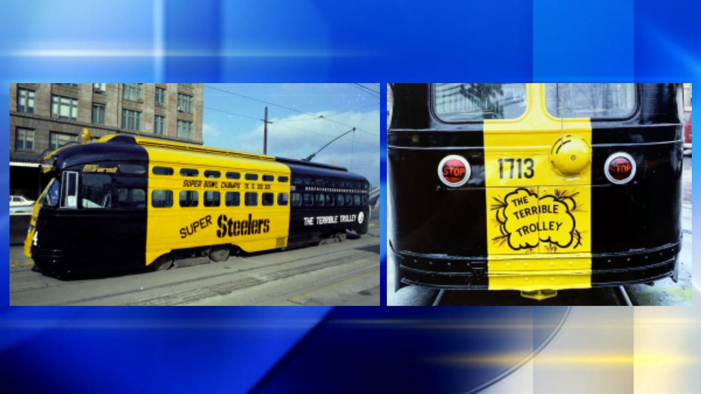 ‘Terrible Trolley’ honoring Steelers, Cope will run again after restoration by PA Trolley Museum – WPXI