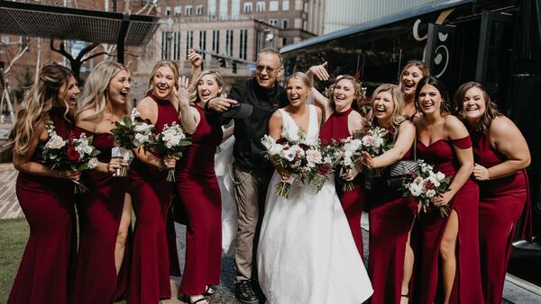 PHOTOS: Tom Hanks ‘photobombs’ wedding photos in Downtown Pittsburgh!