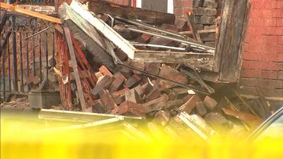 PHOTOS: Part of a building collapses in Pittsburgh’s Manchester neighborhood
