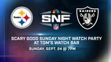 Steelers vs. Raiders: NBC’s Scary Good Sunday Night watch party at Tom’s Watch Bar