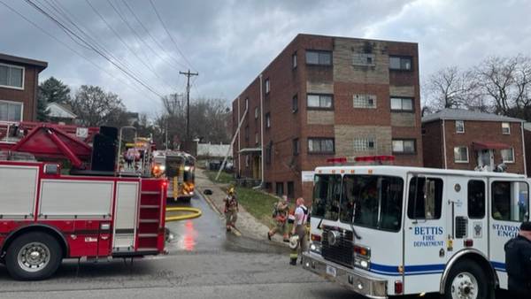 Crews battle fire at McKeesport apartment building