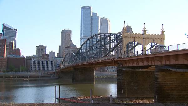 Smithfield Street Bridge set to close for the weekend for construction project