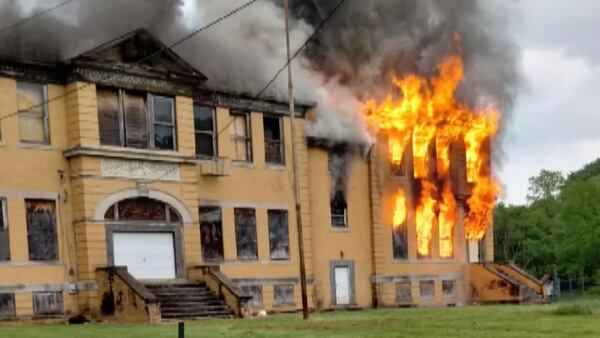 Granville Elementary in Washington County nearly destroyed by fire, investigators suspect arson
