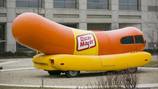 Oscar Mayer Wienermobile stopping in Pittsburgh, Latrobe