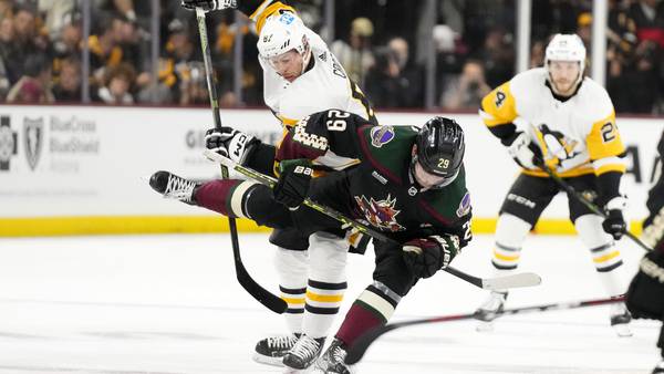 Penguins beat Coyotes 4-1 to end 6-game slide