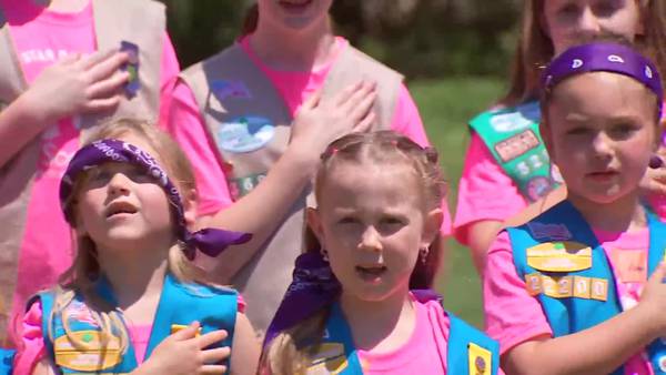 WATCH: Girl Scouts of Western Pennsylvania recite Pledge of Allegiance
