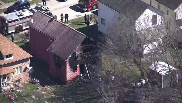 Fire damages house in New Castle