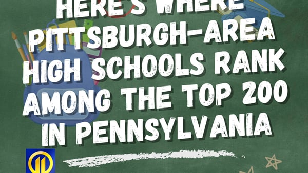 PHOTOS: Here's where Pittsburgh-area high schools rank among the top 200 in Pennsylvania
