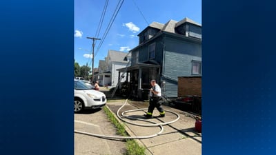 Fire damages house in Freedom