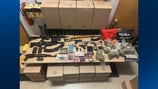 Local man arrested after police find drugs, guns following attempted child care center trespassing