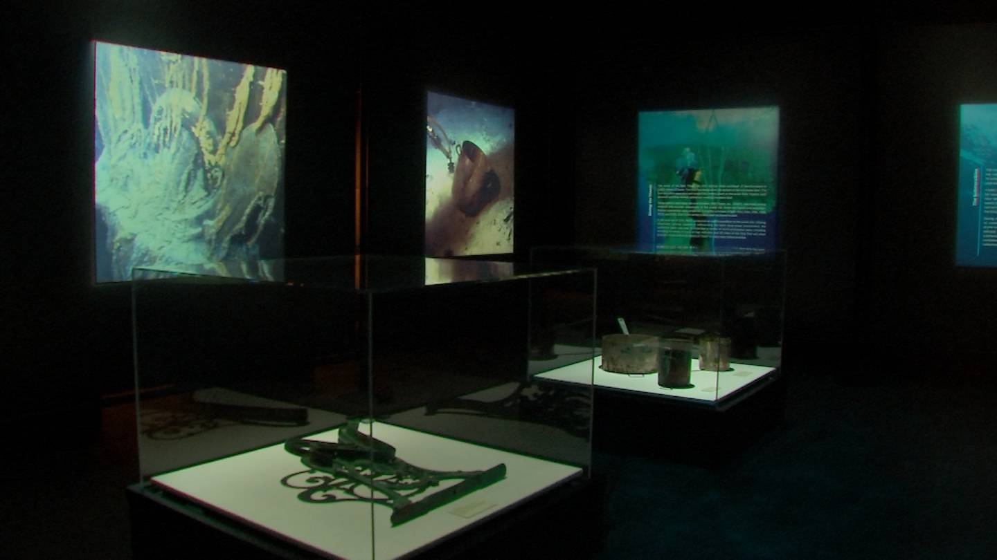 新卡内基科学中心展览上展示了150多件泰坦尼克号文物